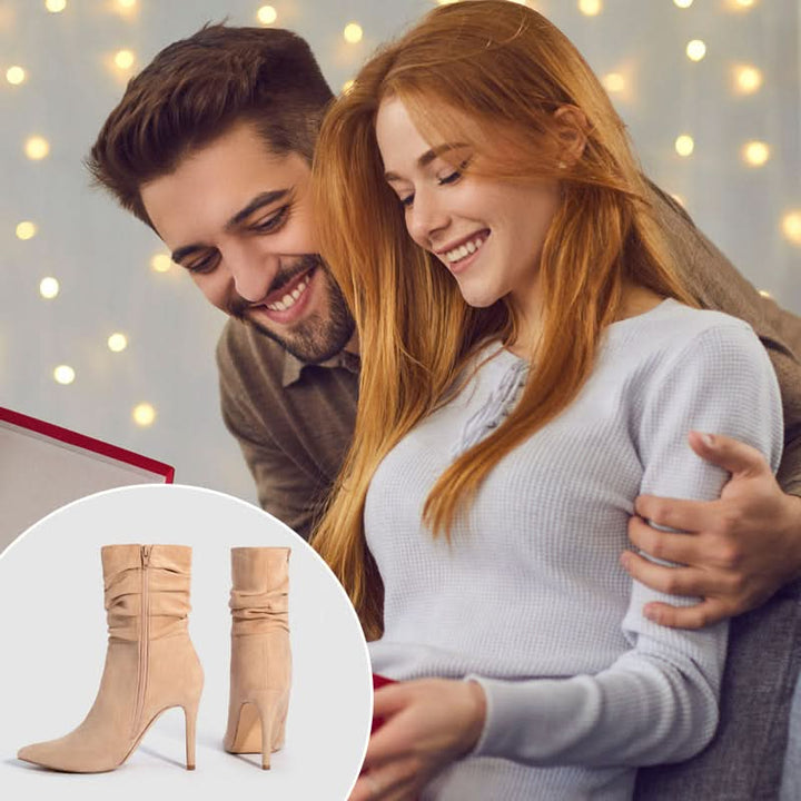 Lune London | Elegant Ankle Boots with High Heel