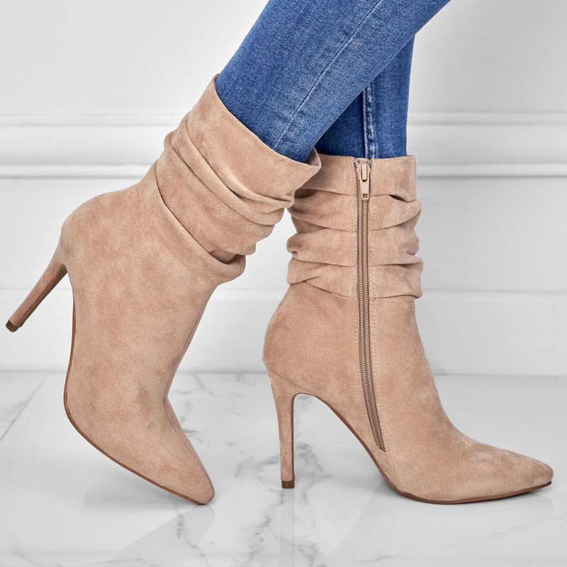 Lune London | Elegant Ankle Boots with High Heel