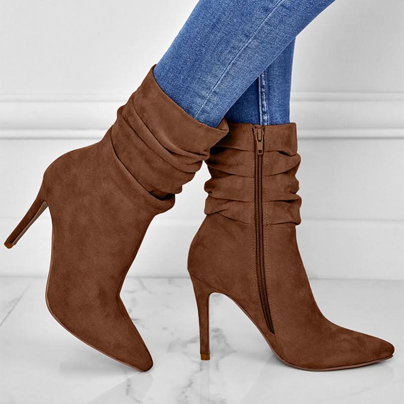 Lune London | Elegant Ankle Boots with High Heel