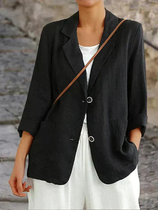 Lune London | Elegant Linen Blazer