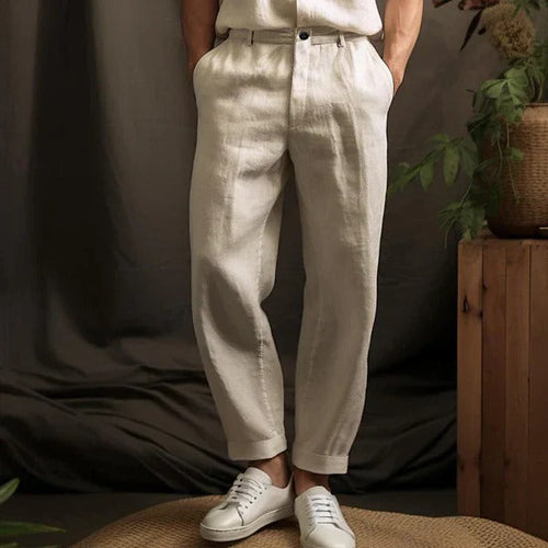 Lune London | Linen trousers men Light and Breathable