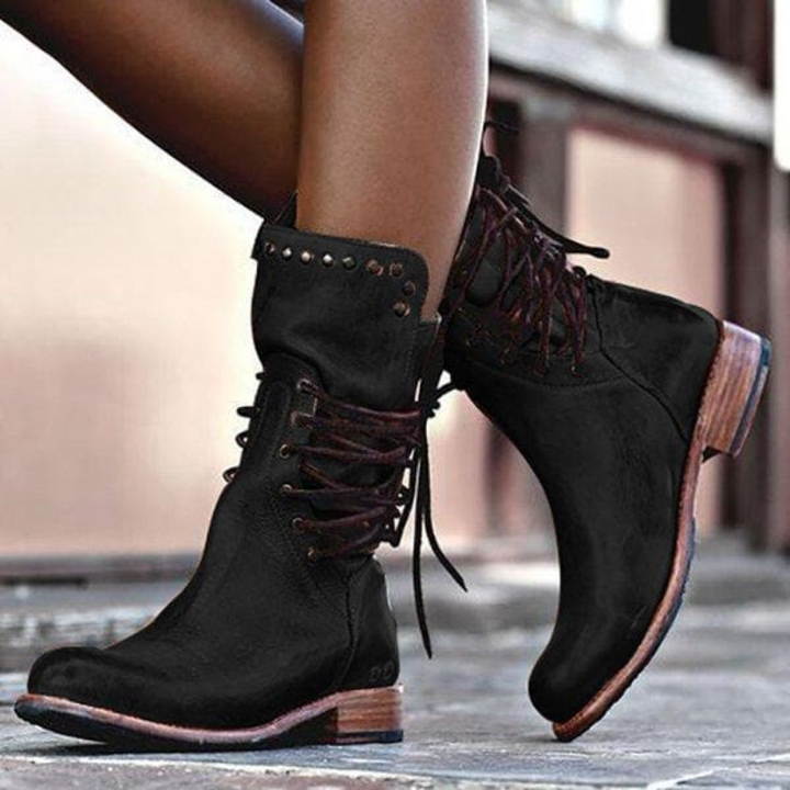 Lune London | Women's Ankle Boots Black Waterproof