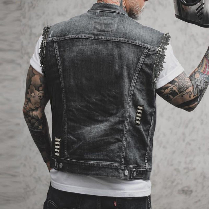 Lune London | Denim Vest for Men Casual Versatile & Comfortable