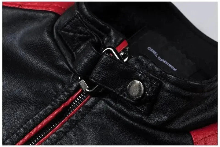 Lune London | Stylish Slim-Fit Men's Leather Biker Jacket