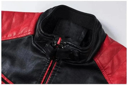 Lune London | Stylish Slim-Fit Men's Leather Biker Jacket