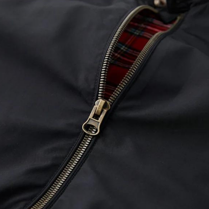 Lune London | Men's Camden Heritage Harrington Jacket - Tartan Pattern Lined