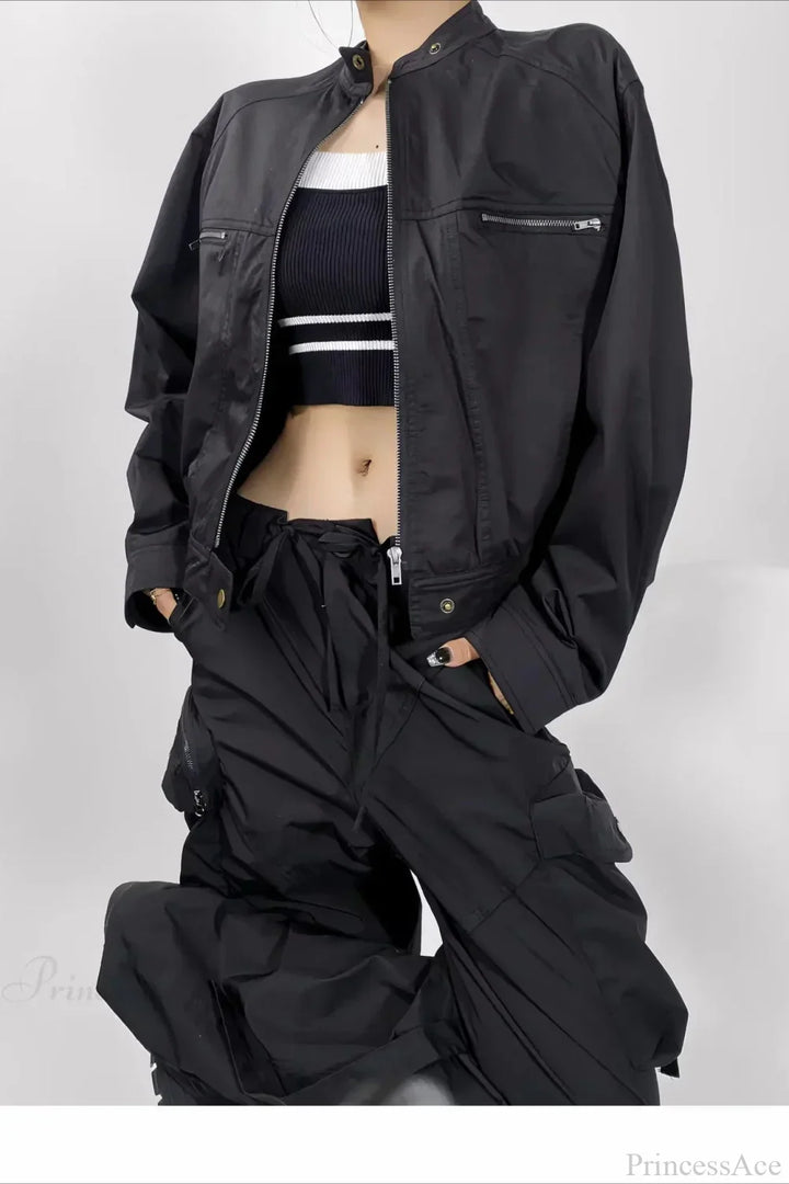 Lune London | Utility Locker Casual Zip Jacket