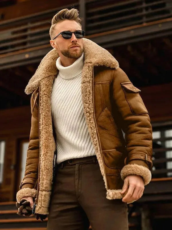 Lune London | Thick Fur Men's Winter Jacket