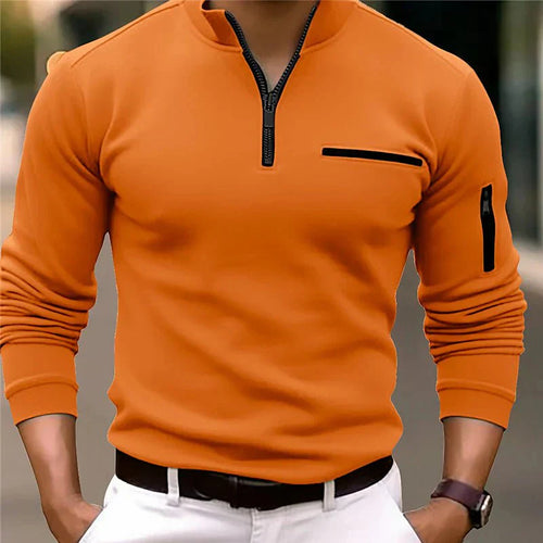 Lune London | Men's Polo with Zipper