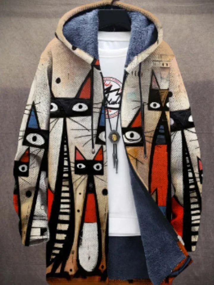Lune London | Trendy Women's Jacket with Artistic Print