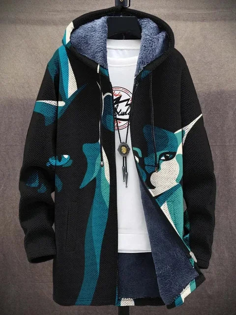 Lune London | Trendy Women's Jacket with Artistic Print