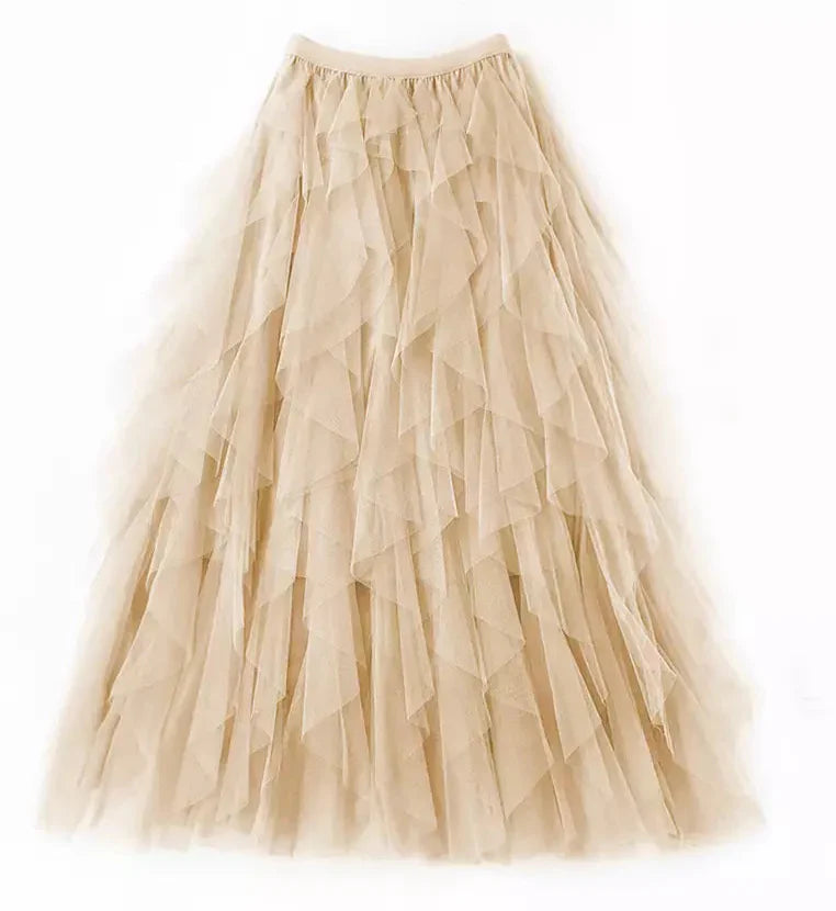 Lune London | Elastic A-line Skirt