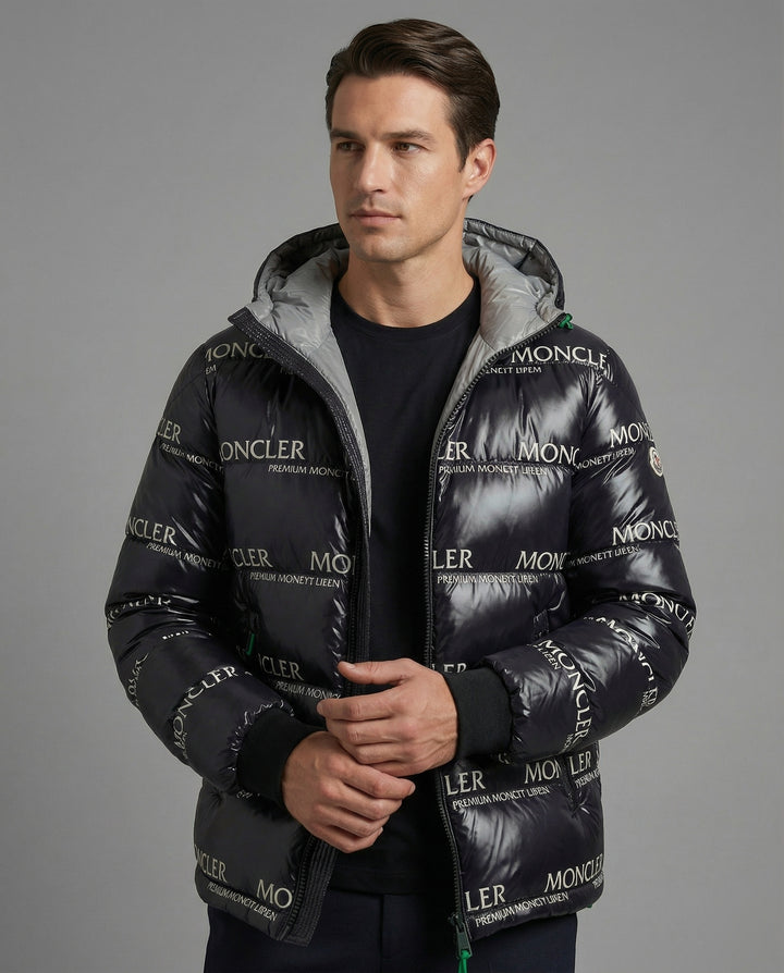 Men’s High-Quality Winter Jacket with Hood & Versatile Design | Lune London