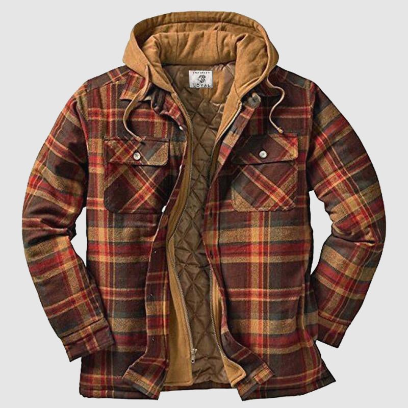 Chic Und Stil | Padded Lumberjack Jacket