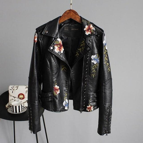 Lune London | Floralyn Leather Jacket