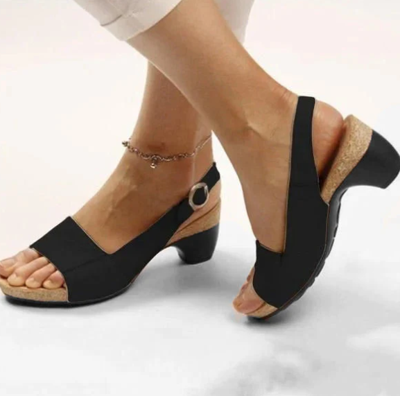 Lune London | Comfortable, Elegant Shoes with Low, Chunky Heel