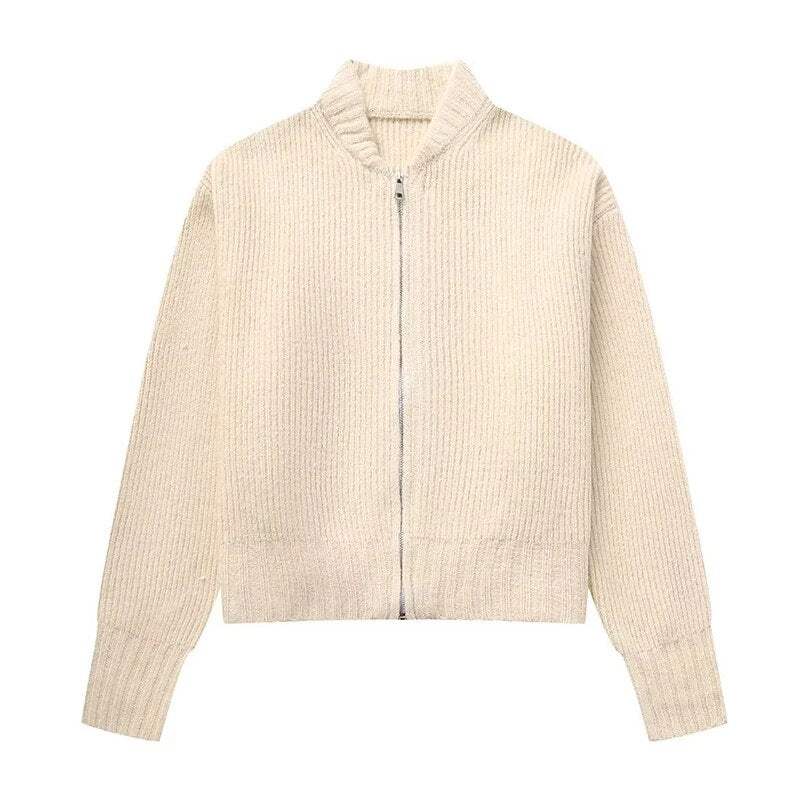 Chic und Stil | Cardigan with zipper