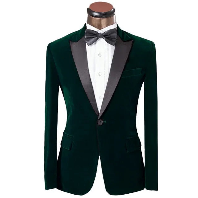 Lune London | Men's summer jacket with tailored fit and contrasting lapel