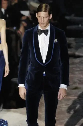Lune London | Men's summer jacket with tailored fit and contrasting lapel