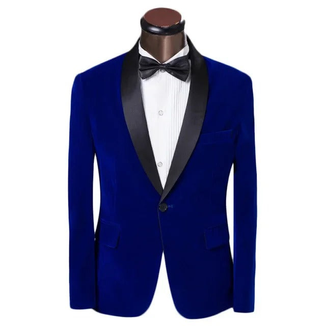 Lune London | Men's summer jacket with tailored fit and contrasting lapel