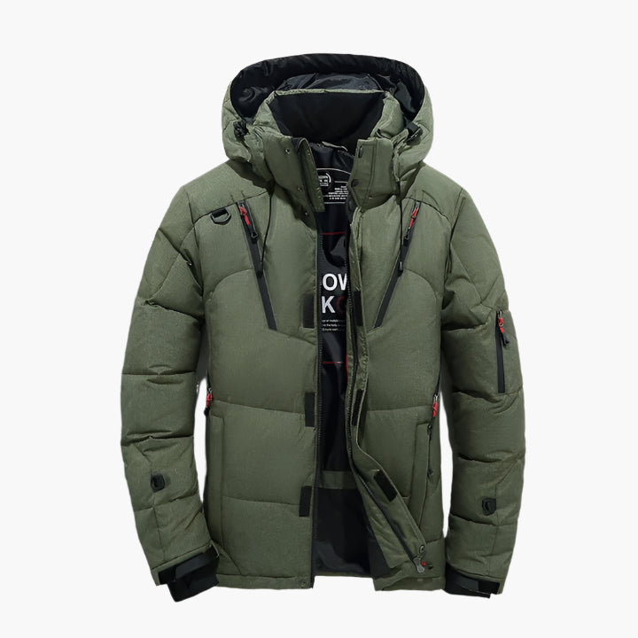 Lune London | Outdoor winter jacket with hood - Classic style for everyday and leisure