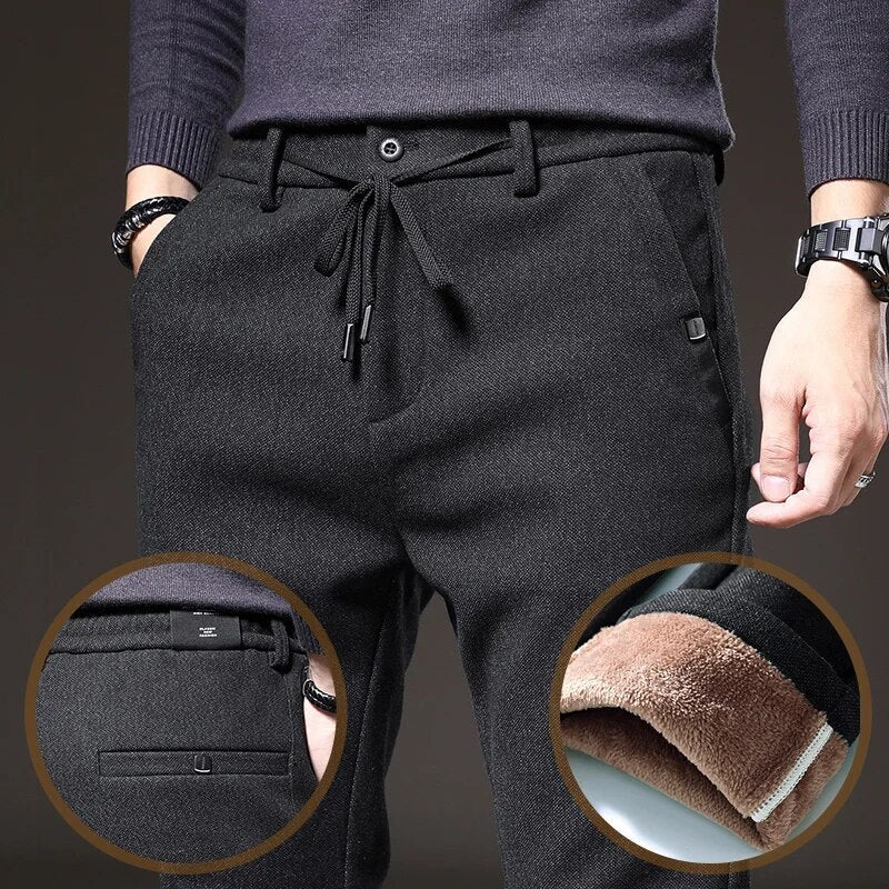 Lune London | Men's Winter Fleece Warm Casual Pants