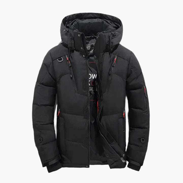 Lune London | Outdoor winter jacket with hood - Classic style for everyday and leisure