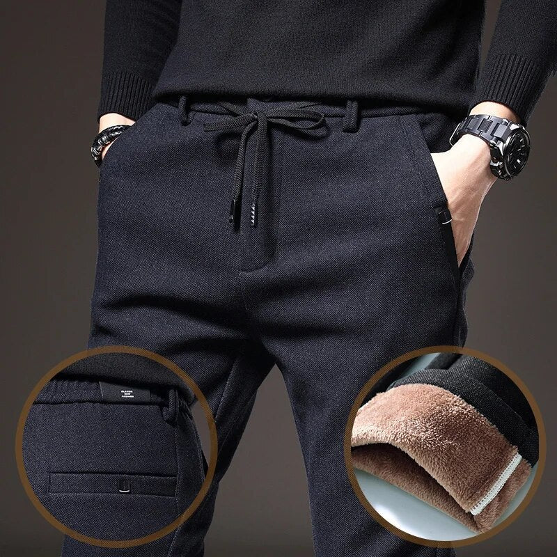Lune London | Men's Winter Fleece Warm Casual Pants