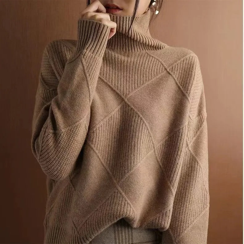 Lune London | Women's Turtleneck Sweater
