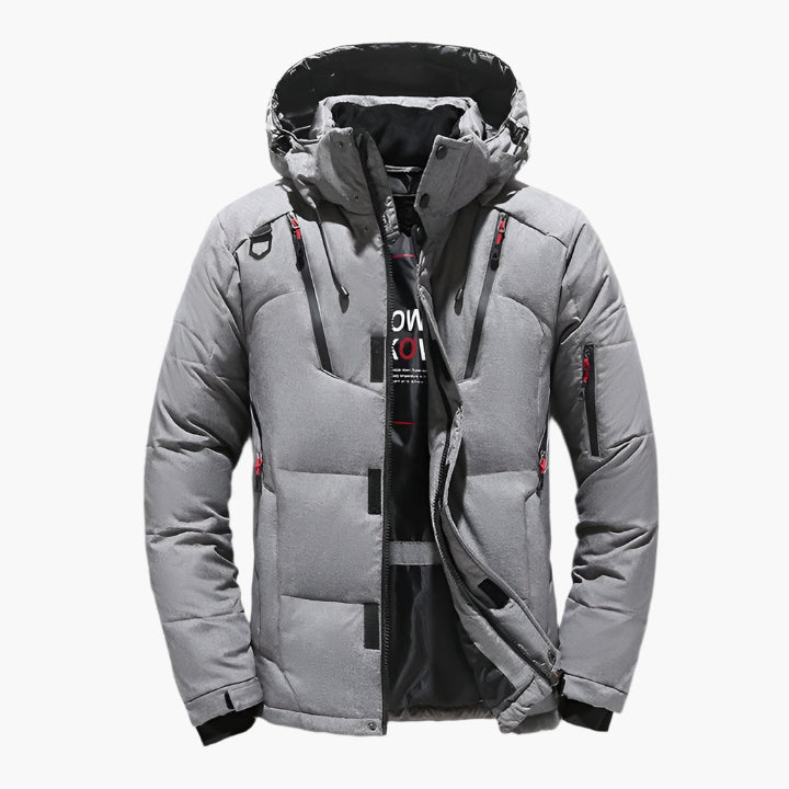 Lune London | Outdoor winter jacket with hood - Classic style for everyday and leisure