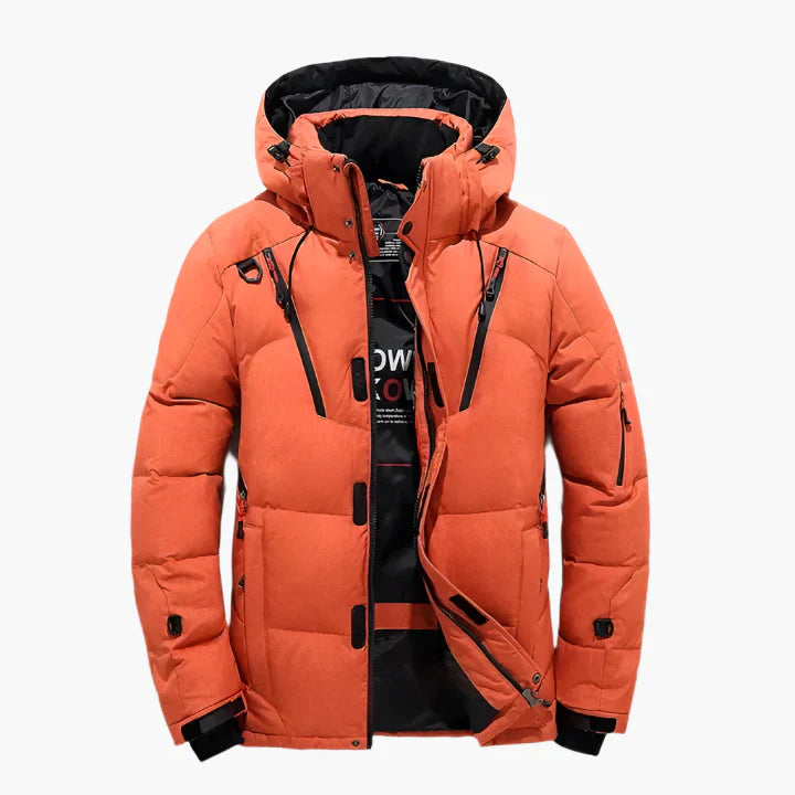Lune London | Outdoor winter jacket with hood - Classic style for everyday and leisure