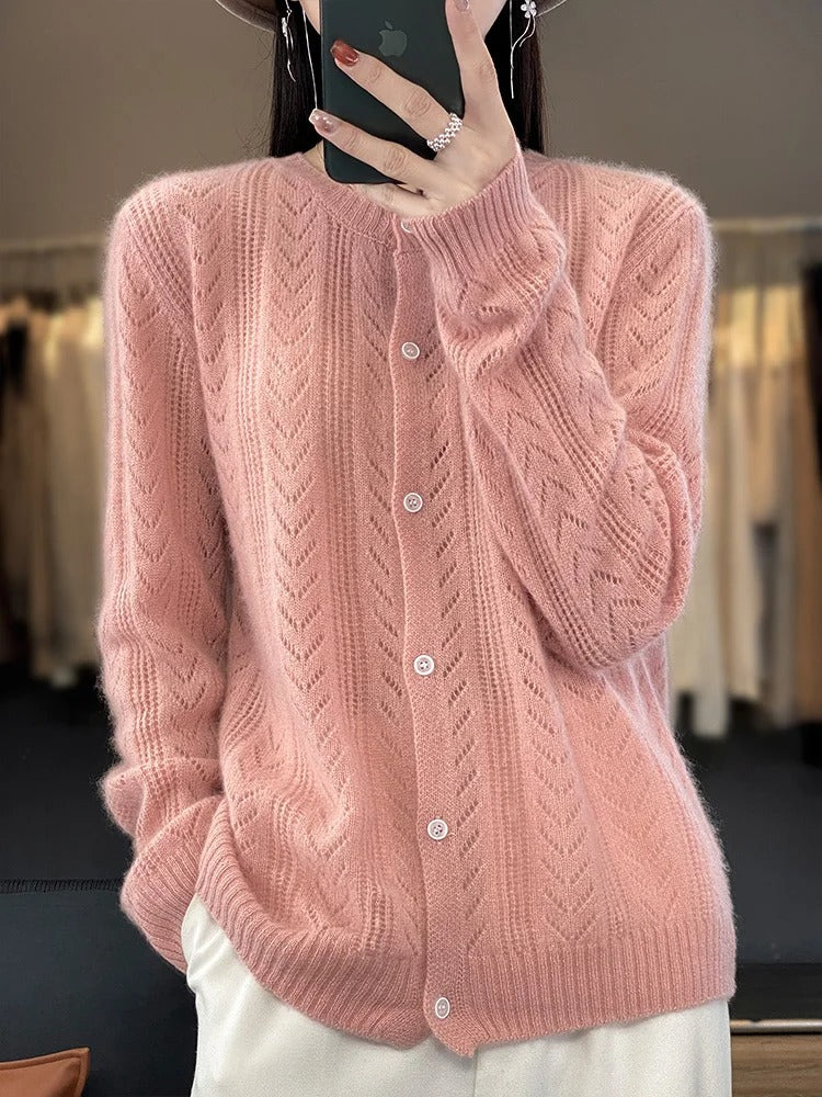 Lune London | 100% Wool Cardigan