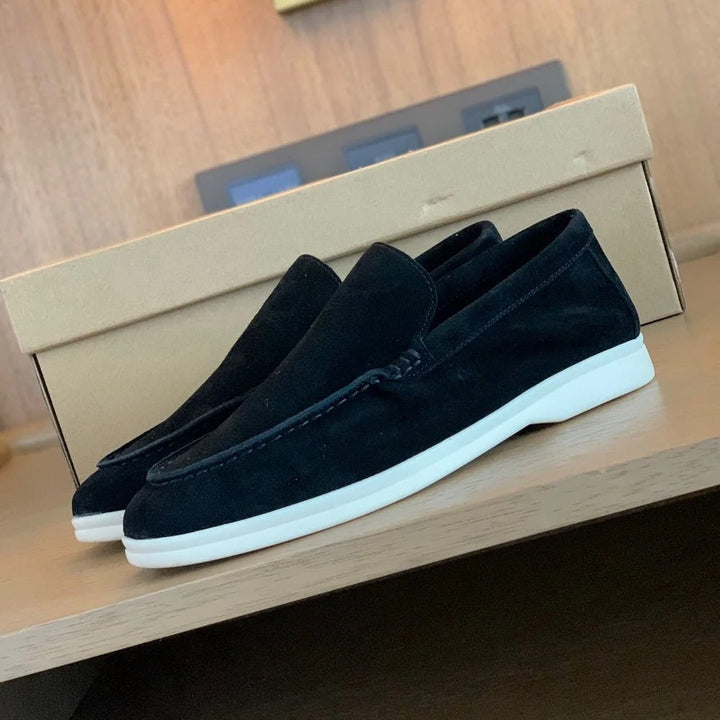 Lune London | Suede Loafers