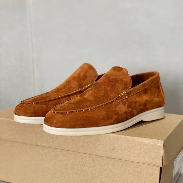 Lune London | Suede Loafers