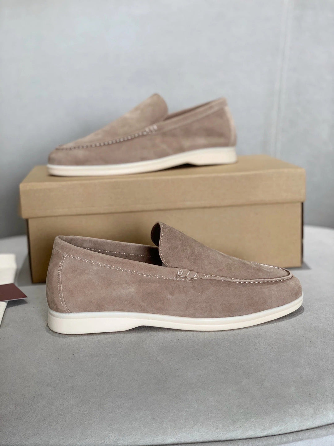 Lune London | Suede Loafers