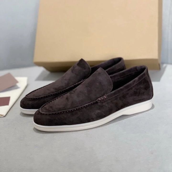 Lune London | Suede Loafers