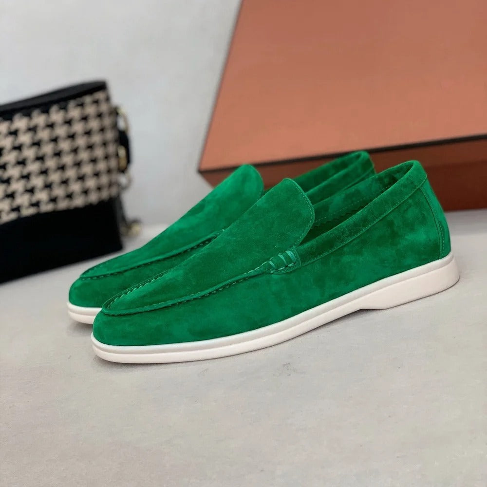 Lune London | Suede Loafers