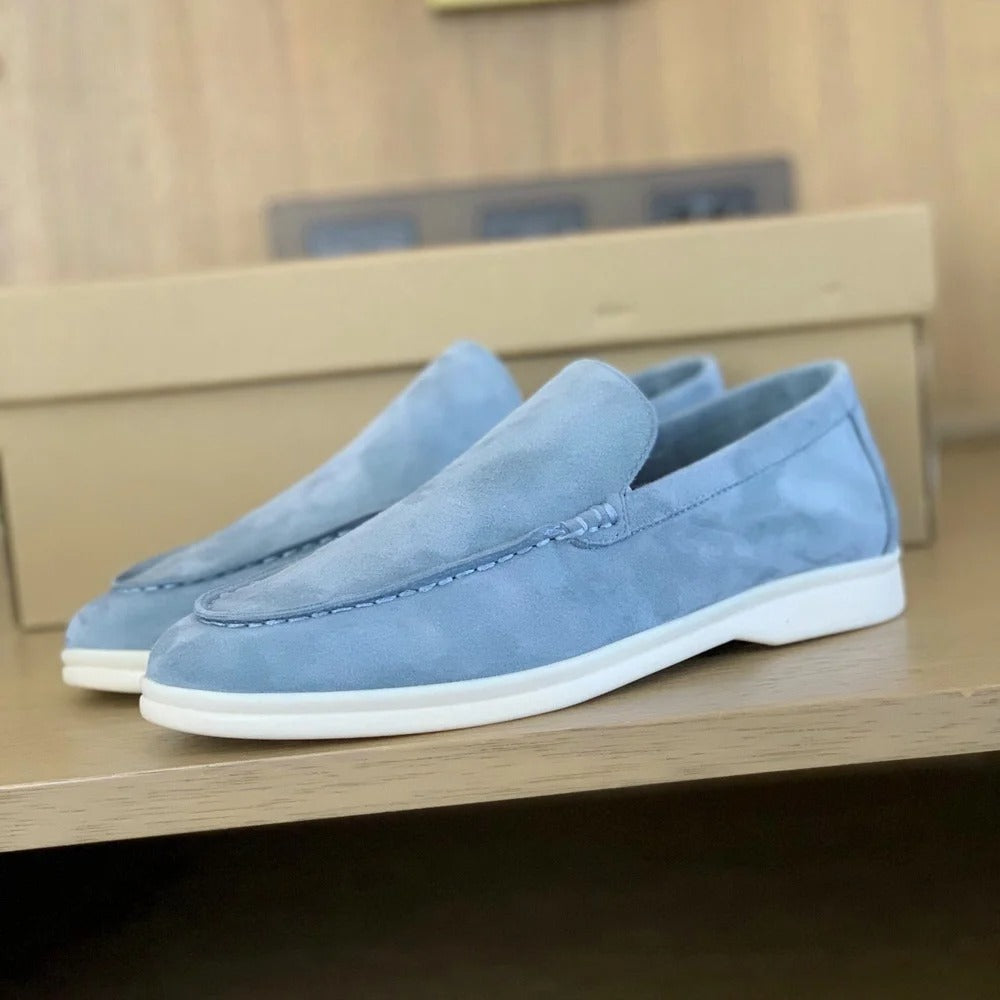 Lune London | Suede Loafers
