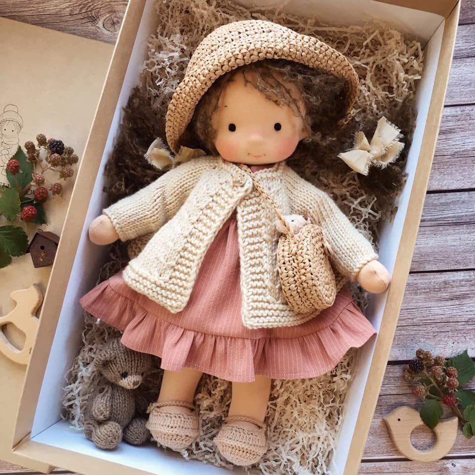 Lune London | Sweet handmade Waldorf doll