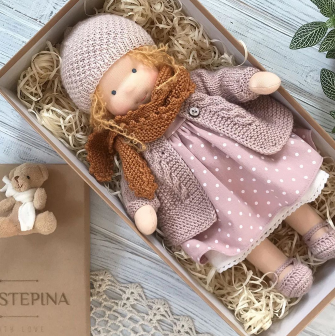 Lune London | Sweet handmade Waldorf doll