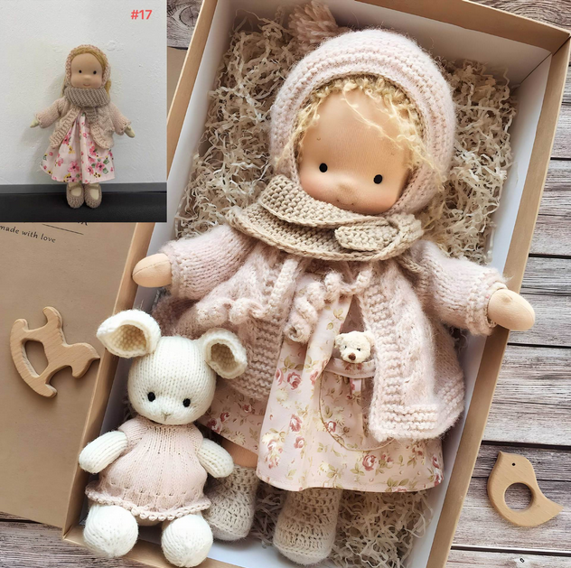 Lune London | Sweet handmade Waldorf doll