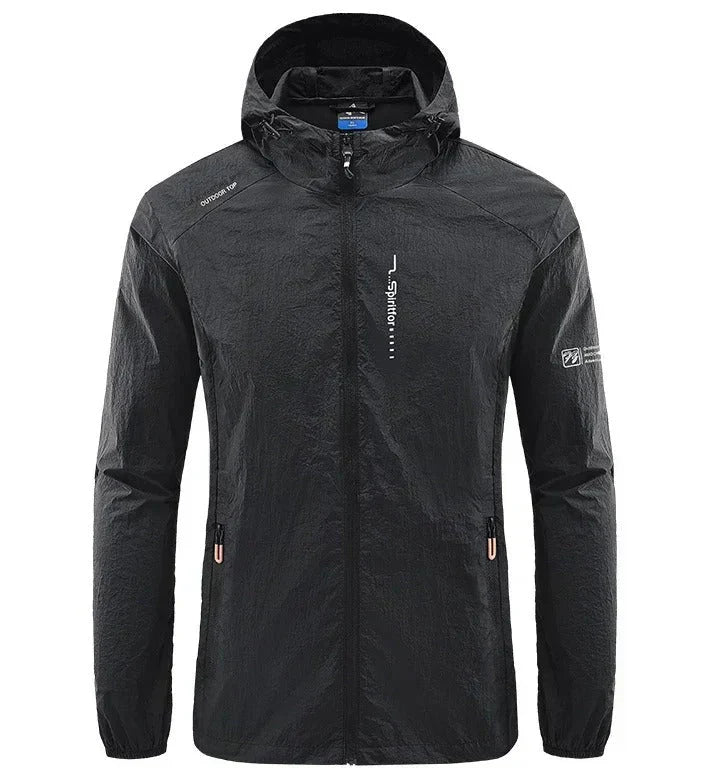 Lune London | Ultralight Wind and Sun Resistant Hooded Summer Jacket Men