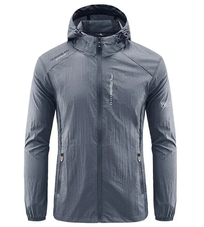 Lune London | Ultralight Wind and Sun Resistant Hooded Summer Jacket Men