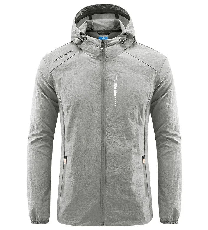 Lune London | Ultralight Wind and Sun Resistant Hooded Summer Jacket Men