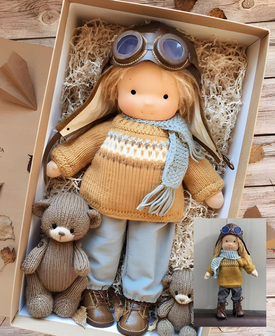 Lune London | Sweet handmade Waldorf doll