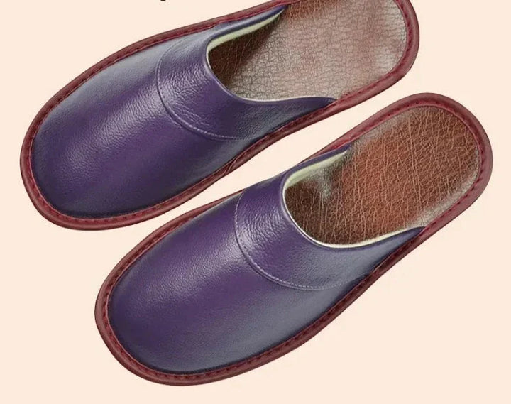 Lune London | Comfortable Slippers for Men Made Of Black Cowhide