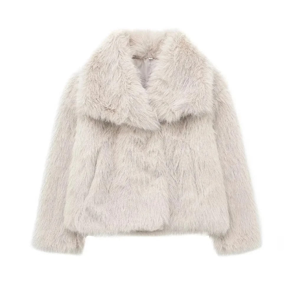 Lune London | Warm Faux Fur Coat for Women