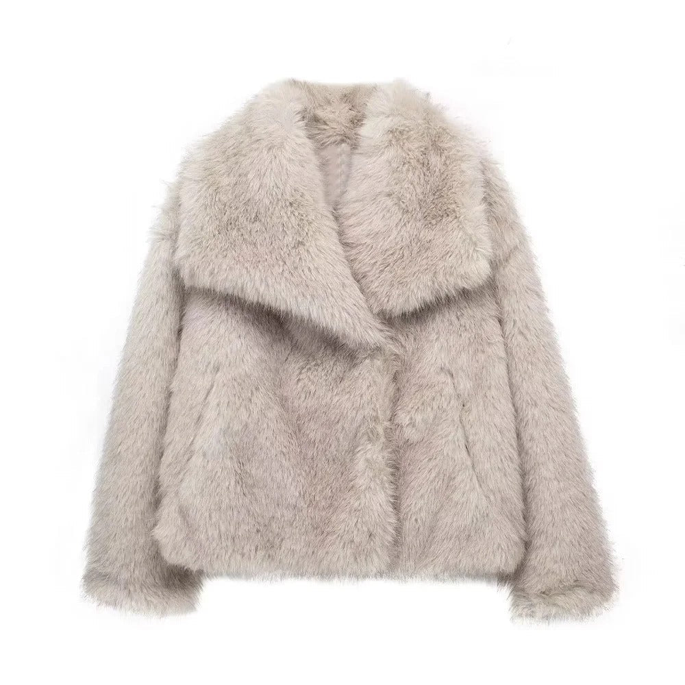 Lune London | Warm Faux Fur Coat for Women