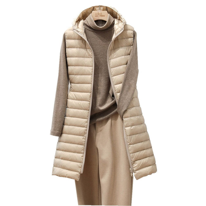 Lune London | Longer Bodywarmer Comfortable, Elegant, Longer Padded Jacket