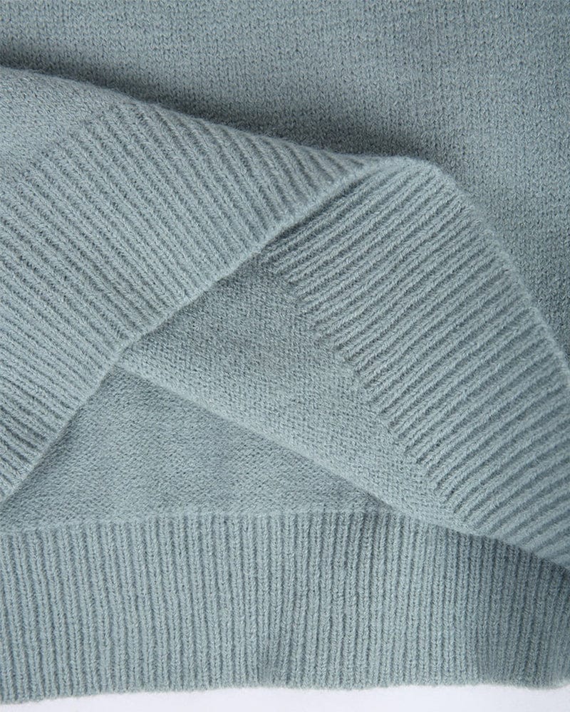 Lune London | Knit sweater - Fair Isle pattern - Round neckline - Long sleeves - Ribbed details
